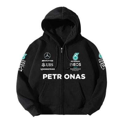 奔驰车队服梅赛德斯F1开衫卫衣