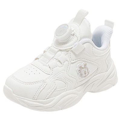 巴布豆童鞋轻便女宝鞋子运动鞋