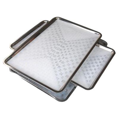 方形硅胶垫蒸笼烤盘屉布大馍馒头