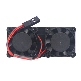 超薄散热器铝片加4cm风扇40*40*15mm硬盘南北桥路由器电脑主板DIY