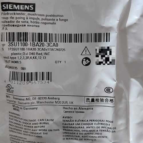 询价3SU1100-1BA20-3CA0