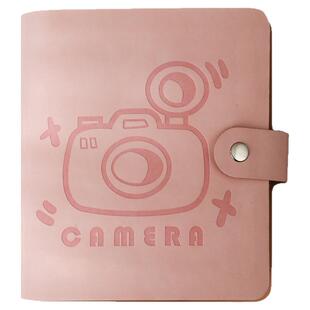 拍立得小相册本3寸4寸5寸皮面相片收纳册集插页式活页三寸四寸五