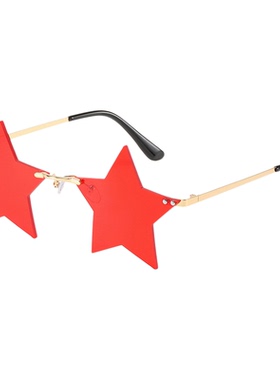 星星眼镜搞怪万圣节墨镜