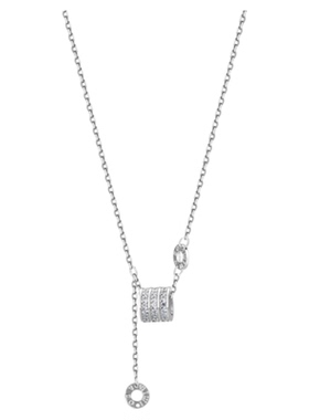 「小蛮腰流苏」999纯银项链原创