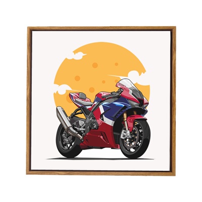 装饰画适用本田CBR1000RR-R火刃