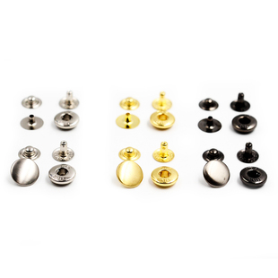 diy手工皮具制作 高档五金配件THK四合扣633按扣急钮直径约12mm