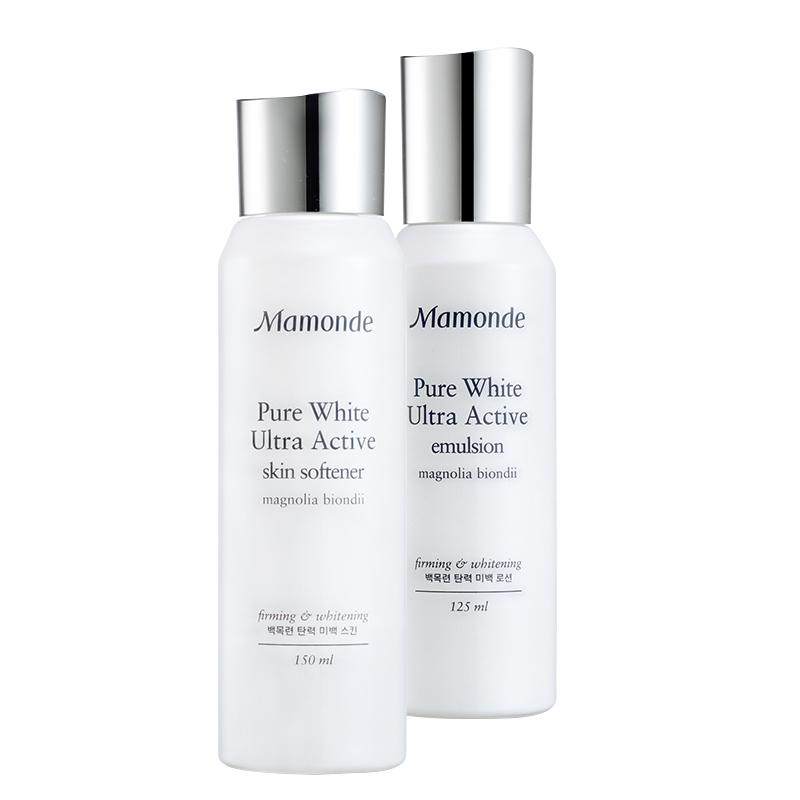 梦妆花萃赋活臻白调理水乳套组 保湿滋润提亮肤色