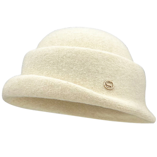 2025新款赫本风高品质千金礼帽女秋冬季优雅气质百搭渔夫帽盆帽潮