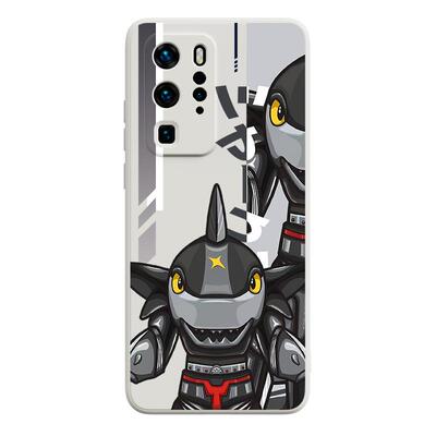 鲨鱼辣椒硅胶手机壳创意