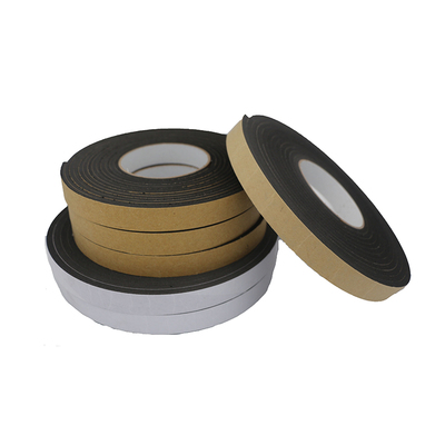 黑色泡单面隔音减震RX胶带密封条