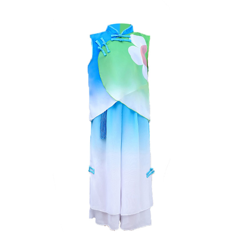 童年的夏夜舞蹈演出服六一儿童古典舞服装合唱表演蒲扇摇过的夏天