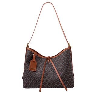 现货速发EMO狗牙购物袋气质女包经典百搭旅游上班大包大容量斜挎