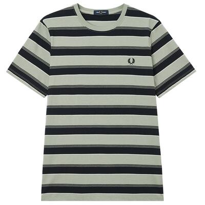 FREDPERRY条纹短袖T恤休闲时尚