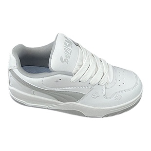 港风白灰厚底休闲板鞋女鞋子2025年冬季新款百搭小白鞋学生运动鞋