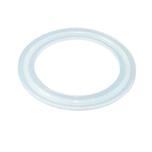 卫生级卡箍硅胶垫片不锈钢快装密封圈食品级快接头橡胶垫圆形卡盘