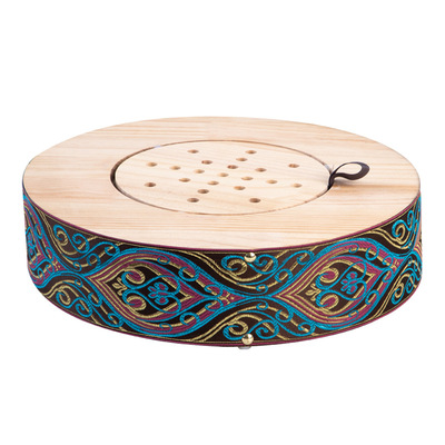 实木蒲团艾灸凳家用随身灸艾灸盒臀部私密灸坐垫熏蒸仪隔姜器具凳