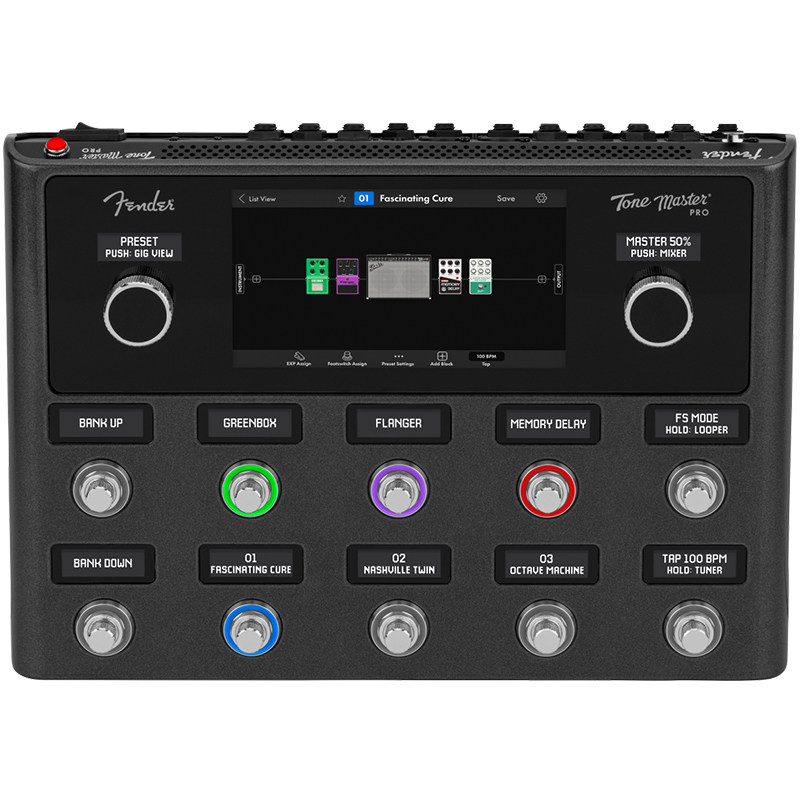 Fender芬德 Tone Master Pro 综合音箱模拟工作站 吉他数字效果器