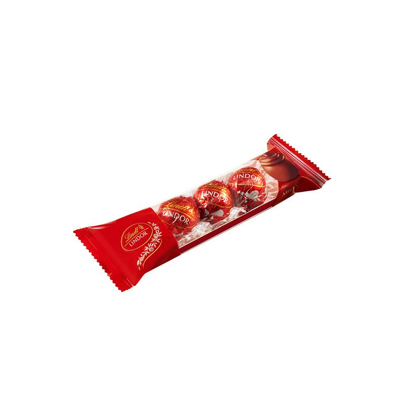 【喜糖优选】Lindt瑞士莲巧克力3粒装36g*6条(效期最早至8.15日