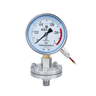 YNTZ-100 隔膜式耐震远传压力表 电阻远传隔膜压力表 苏州轩胜