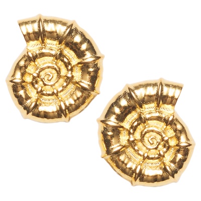 海洋系列鹦鹉螺耳钉耳环