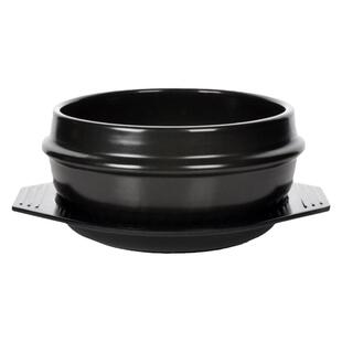 韩国鸡蛋羹烤肉大酱汤韩式石锅拌饭泡菜汤部队火锅专用家用石锅