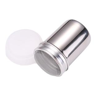 304不锈钢撒粉罐 DIY抹茶可可粉筛子咖啡筛筒烘焙面粉瓶器糖粉筛