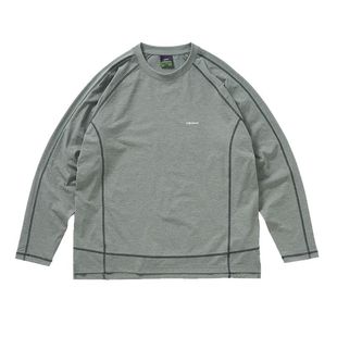 [轻量化系列]714street速干透气排汗弹力宽松长袖T恤男运动上衣