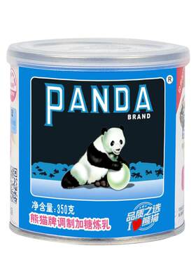 熊猫牌350g涂抹面包吐司奶茶
