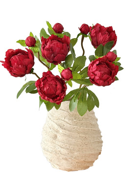 芍药牡丹仿真花家居摆件装饰插花