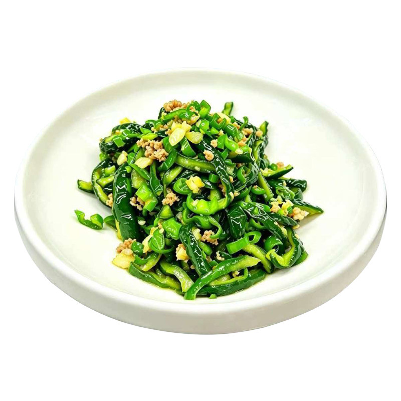 青脆黄瓜皮凉菜半成品预制菜食材