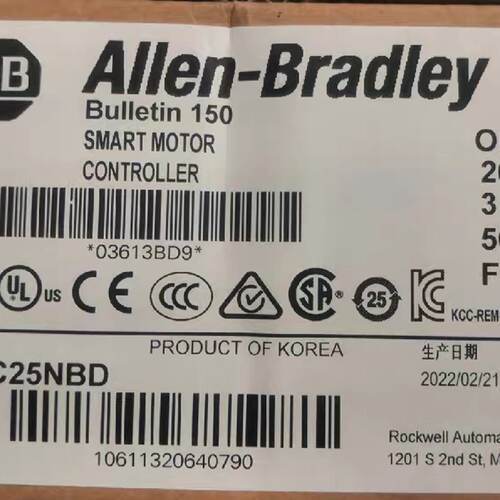 配件150-C25NBD Allen-Bradley智能电机控制议价