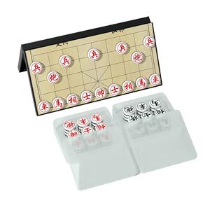 象棋中国象棋大号磁性便携式小学生儿童磁吸橡棋子全套像棋带棋盘