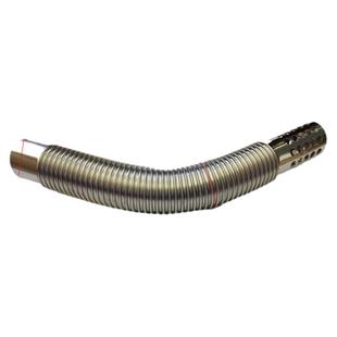 燃气热水器排烟管不锈钢防倒风波纹管弯曲排气管出墙管70-60-50mm