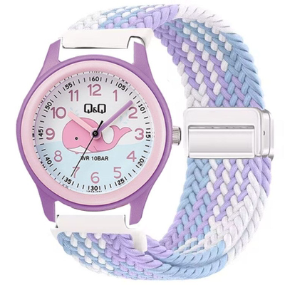 适用西铁城新品Q&Q儿童手表表带