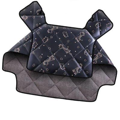 冬季电动车挡风被加绒加厚防寒