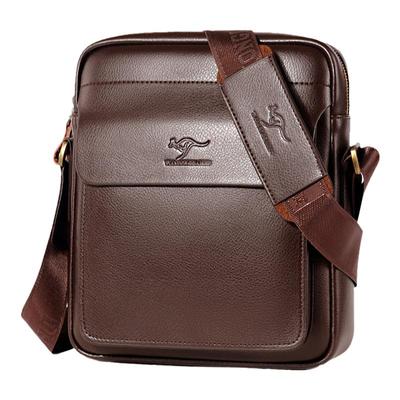 潮牌时尚真皮男包单肩包牛皮男士斜挎包休闲迷你小包斜挎皮包背包