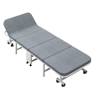 折叠床办公室午休单人床家用沙发午睡床简易陪护工位床便携租房床