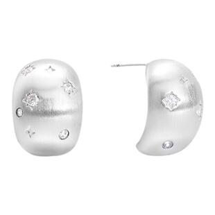 ARSIS星夜丝光星云耳钉时尚轻奢耳环银耳饰气质小众款配饰