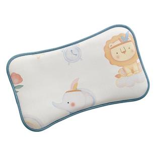 贝肽斯婴儿枕头夏季吸汗透气宝宝冰丝凉枕0到6个月以上儿童云片枕