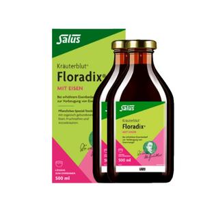 【自营】【2瓶】德国铁元salus绿铁元补铁元500ml/瓶铁剂调理气色