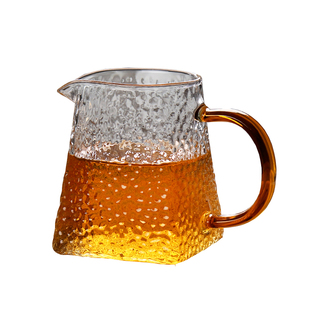 加厚耐热玻璃公道杯茶漏分茶器高档公杯过滤网一体泡茶壶茶具配件