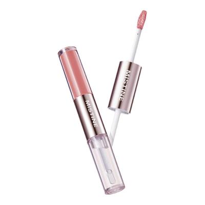 Mistine蜜丝婷双头唇釉显白哑光雾面水光镜面不易沾杯口红唇彩