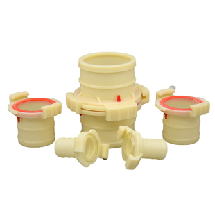 水带快速接头ABS塑料耐腐耐摔不分公母1寸2寸3寸4寸水带水管接头