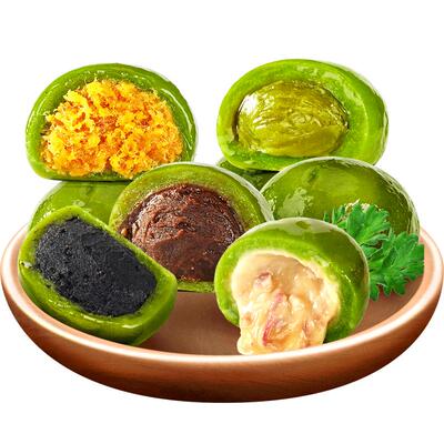 沈大成上海青团蛋黄肉松豆沙芝麻