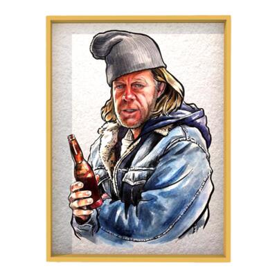 无耻之徒装饰画美剧弗兰克