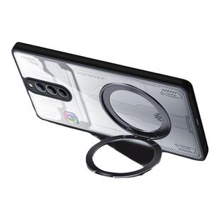 红魔8pro手机壳透明带支架努比亚红魔8spro新款磁吸散热外壳8pro+全包8spro+防摔电竞后壳8pro加pro十适用于