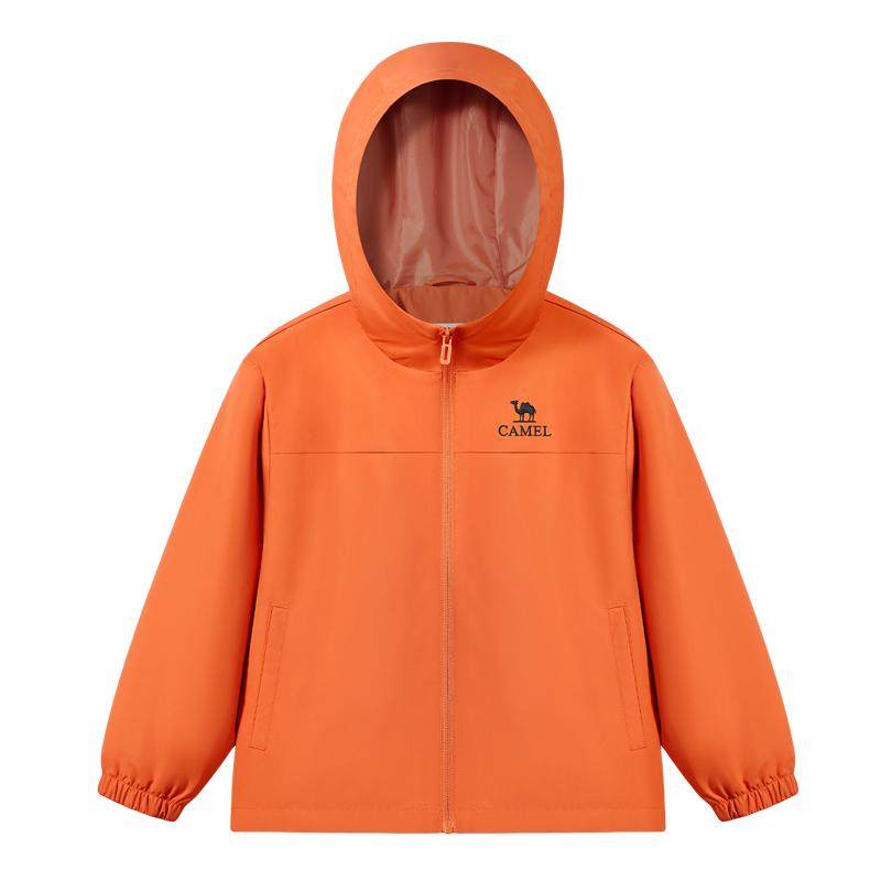 骆驼儿童风衣户外防水男童登山服