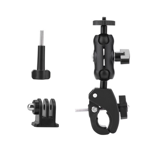 适用于Insta360 Go Ultra自行车车把夹骑行支架 影石goultra口袋相机户外骑行大力钳安装固定支架配件