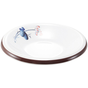 密胺餐具仿瓷盘子塑料圆盘深汤盘饭店圆形菜盘酒店餐厅大盘子商用