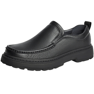 森达休闲皮鞋男子年冬款商场同款简约软面休闲鞋1TF02DM4